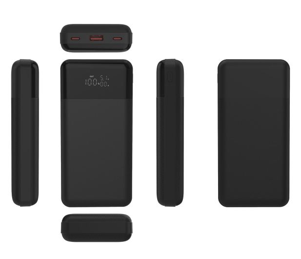 Silver Monkey Powerbank Smart 20 000 mAh 22.5W Czarny - 1481431 - zdjęcie 12